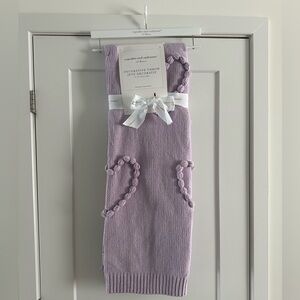 NWT: Cupcakes & Cashmere At Home Lavender Knit Decorative Throw Blanket💜